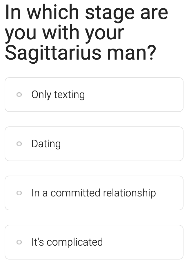 Sagittarius Man Says I Love You